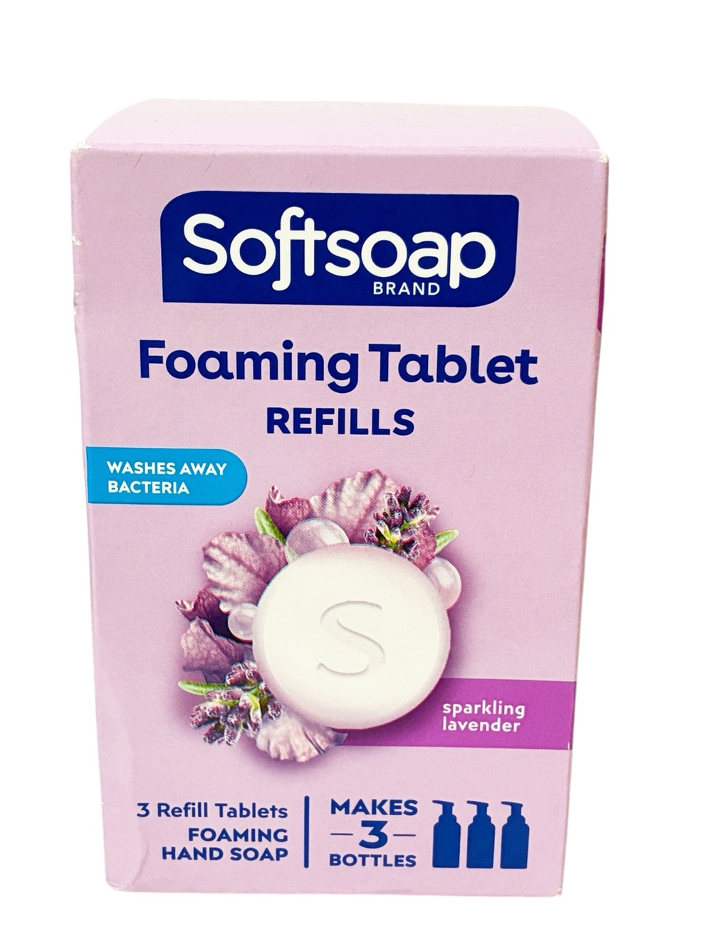 Softsoap Foaming Hand Soap Tablets Refill Sparkling Lavender NEW